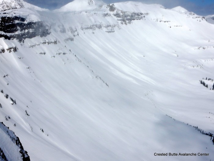 NE aspect, Scarp Ridge
