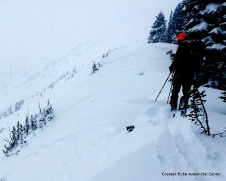 Small natural storm slabs.